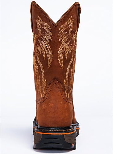 Vista 3 de Cody James Hombres 11" Decimator Impermeable Vaquero Botas de Trabajo Punta Suave - DBP-0-A