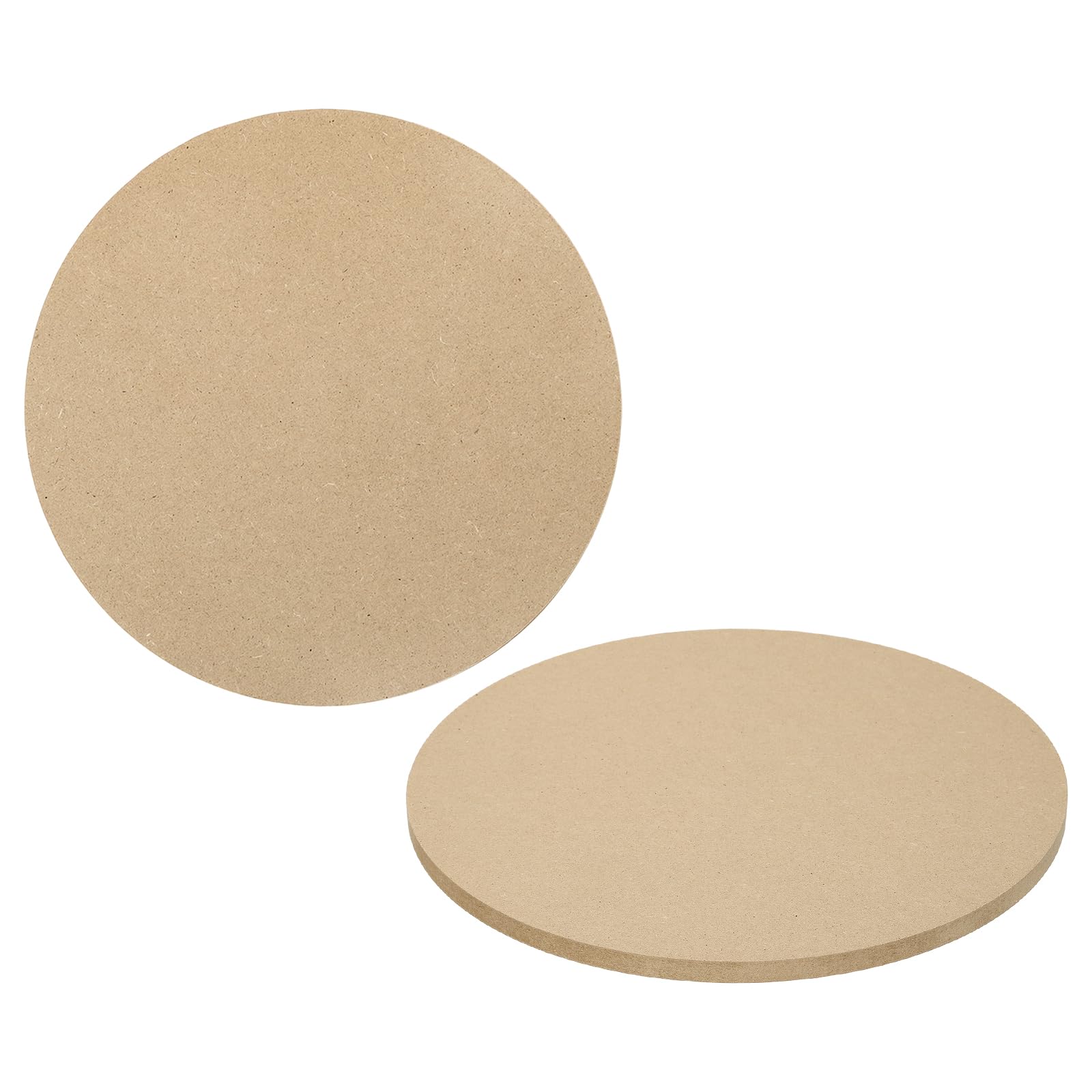 sourcing map 2 Pcs Clay Wedging Board for Pottery, 9.8 Inch Round Pottery Wheel Bats 9mm Thick Clay Mat Ceramic Drying Slab for Ceramics Making