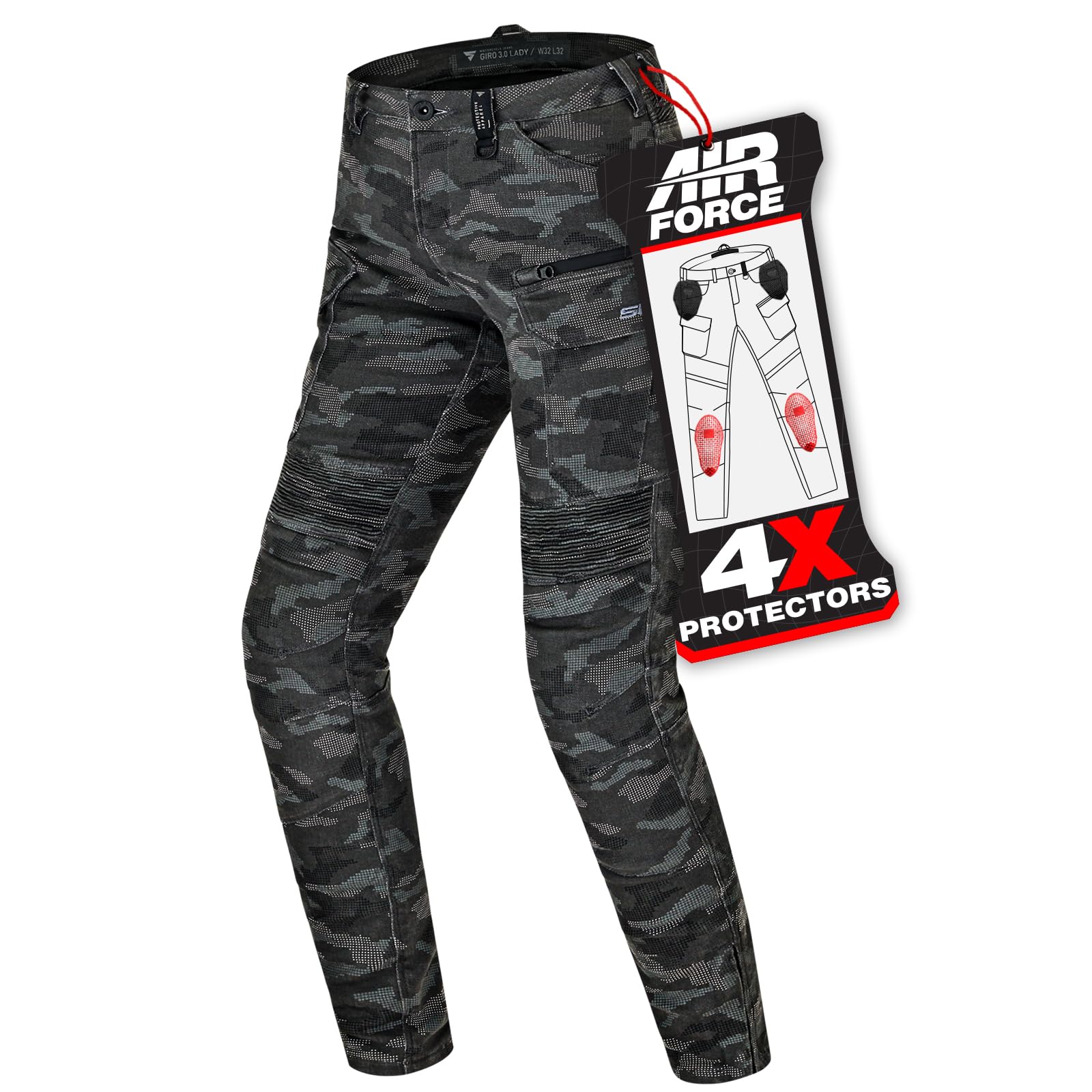 Shima Unisex Giro 3.0 Motorbike Trousers (Pack of 1)