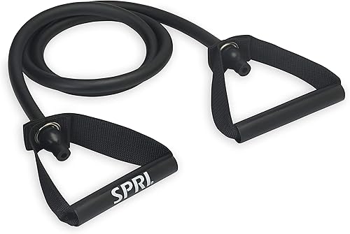 Miniatura 7 de SPRI Bandas de resistencia con asas - Bandas de tubo de resistencia para entrenamiento de fuerza y fitness