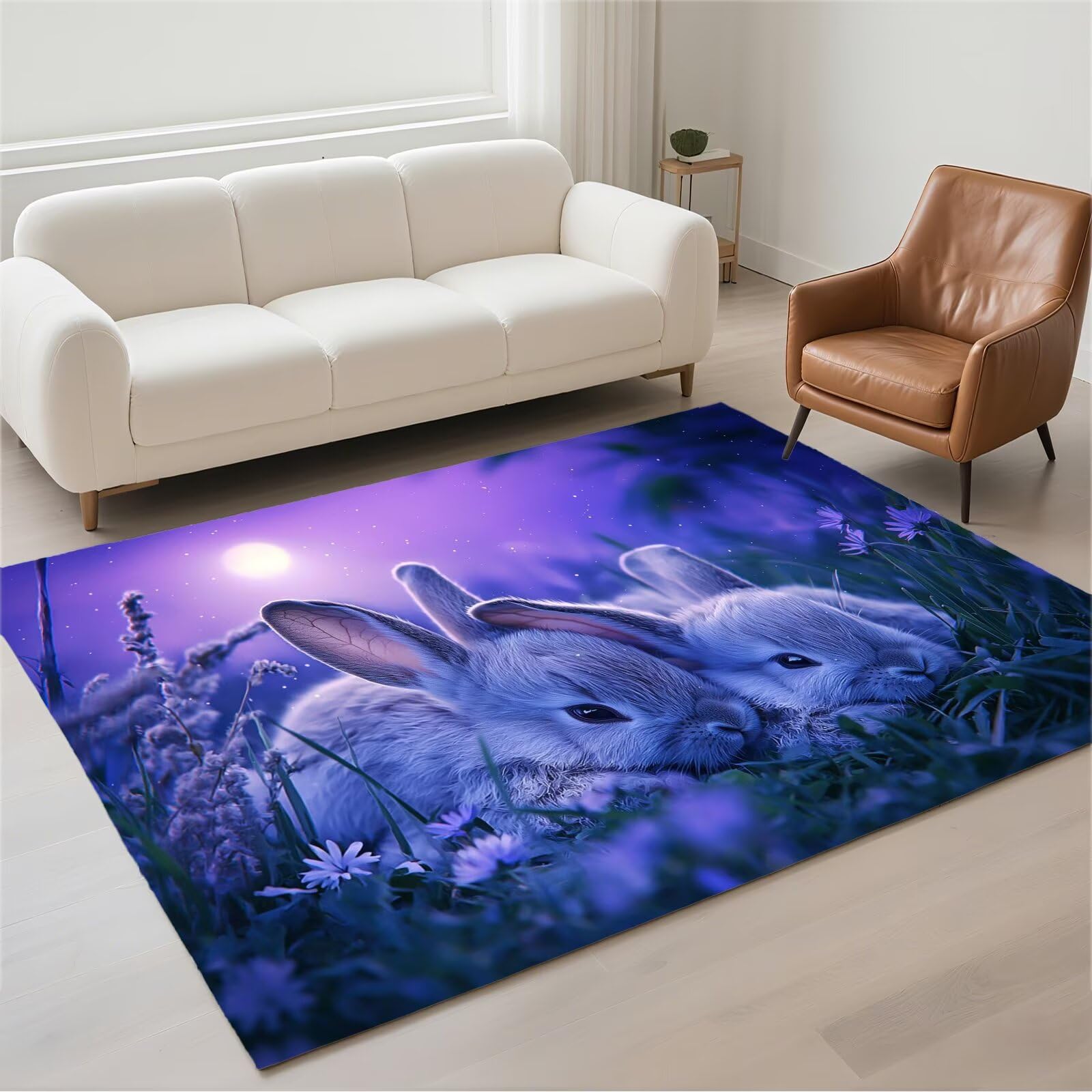 Tapis salon imperméable fini les glissades avec ce tapis lavable antidérapant