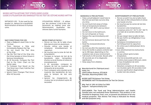 Miniatura 8 de Nurse Hatty Tiras de prueba de cetona, 1, 1