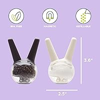 Vista 2 de Chef'n Juego de mini molinillo magnético de sal y pimienta