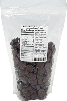 Merckens Coating Melting Wafers Milk Chocolate Cocoa Lite, 2 Pound