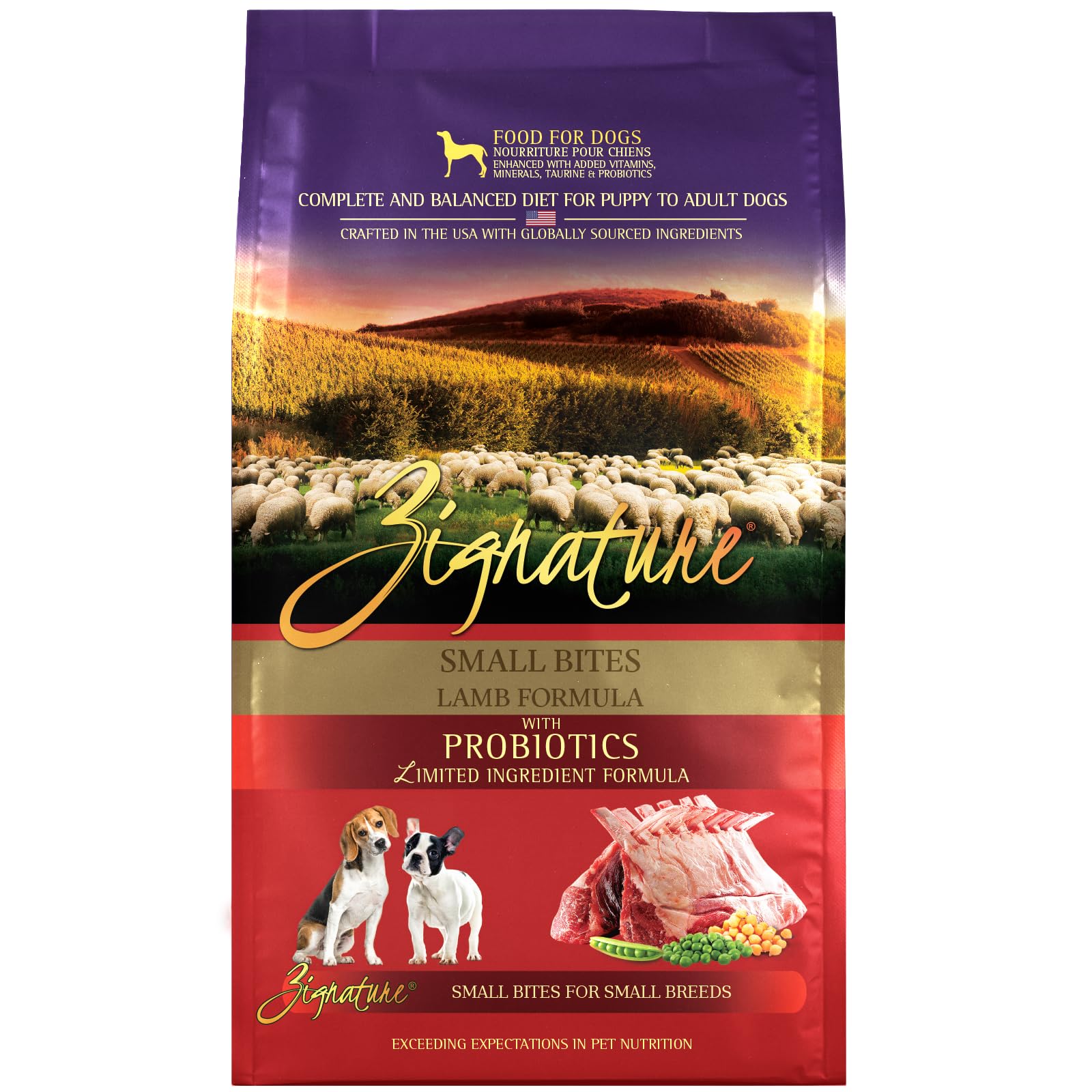 Zignature Lamb Small Bites Limited Ingredient