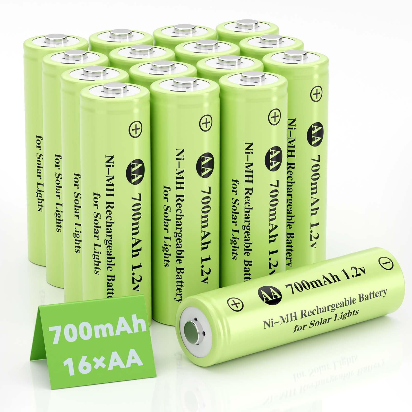 Hronn 700mAh NiMH Rechargeable AA