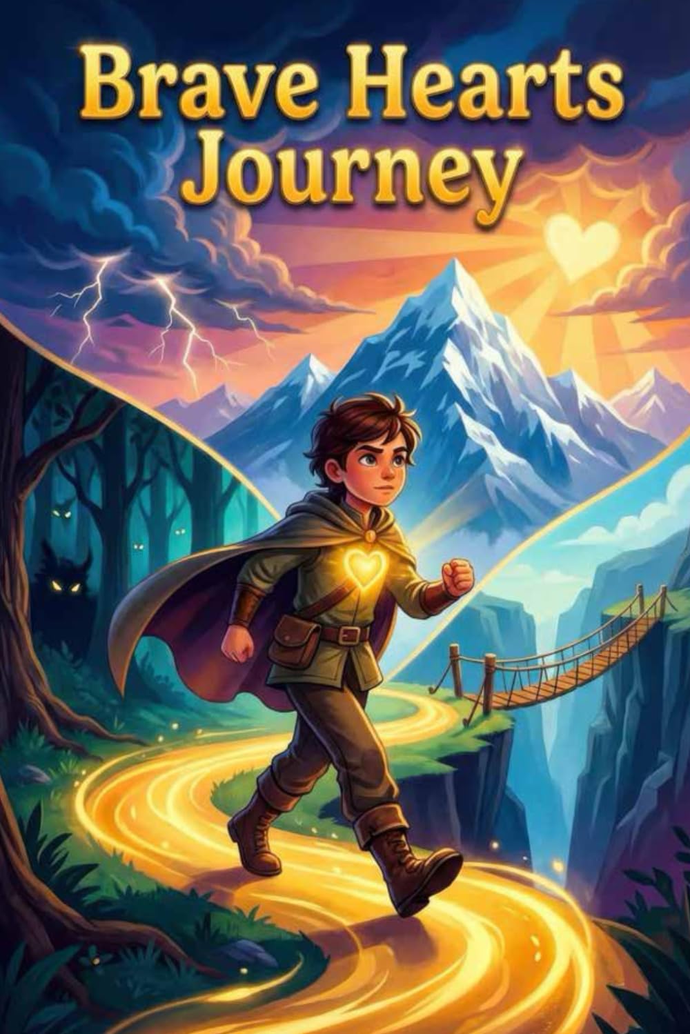 Brave Hearts Journey: 15 Adventure Stories That Teach Kids to Be Brave