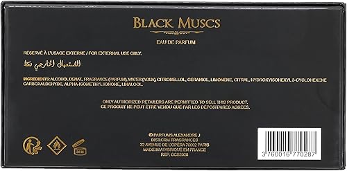 Miniatura 2 de Black Muscs Eau de Parfum Spray para mujer, 3.4 onzas