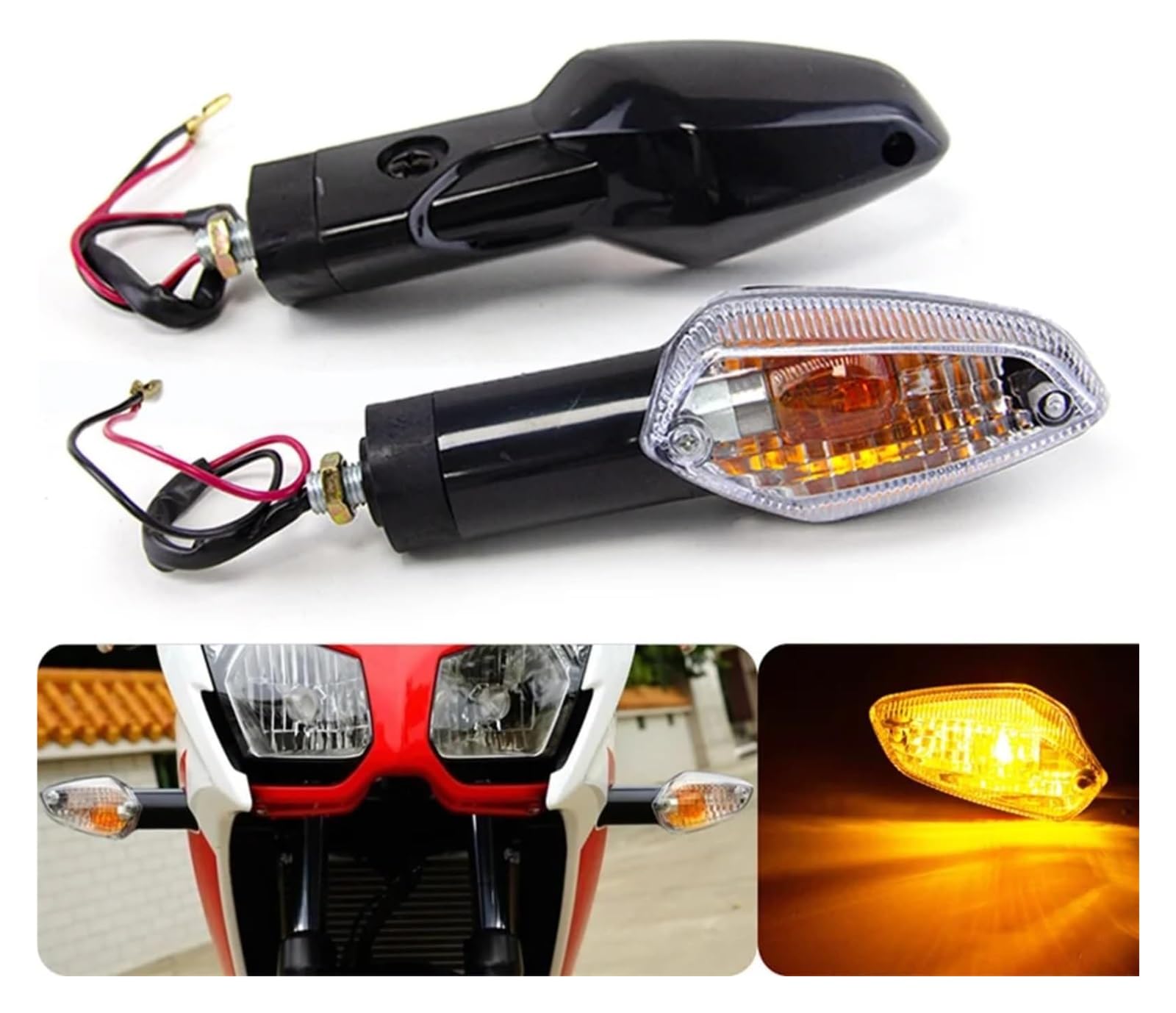 Indicatore Direzione Anteriore per KLE per 1000 2013 2014 2015 2016 2017 per 650 Moto Freccia Lampada Indicatore di Direzione Luci