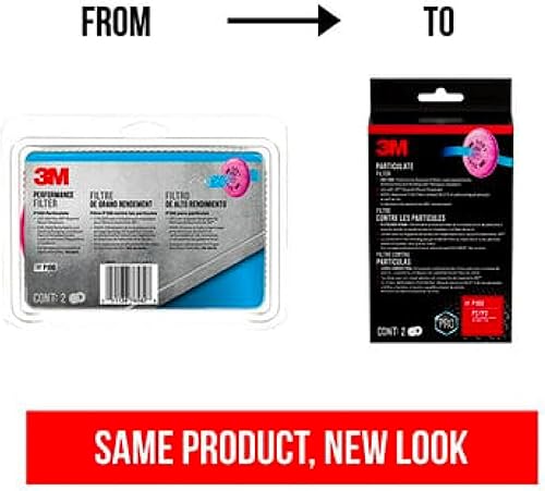 Miniatura 7 de 3M Filtros de partículas P100 #2091/07000, rosa, talla única, 2 unidades