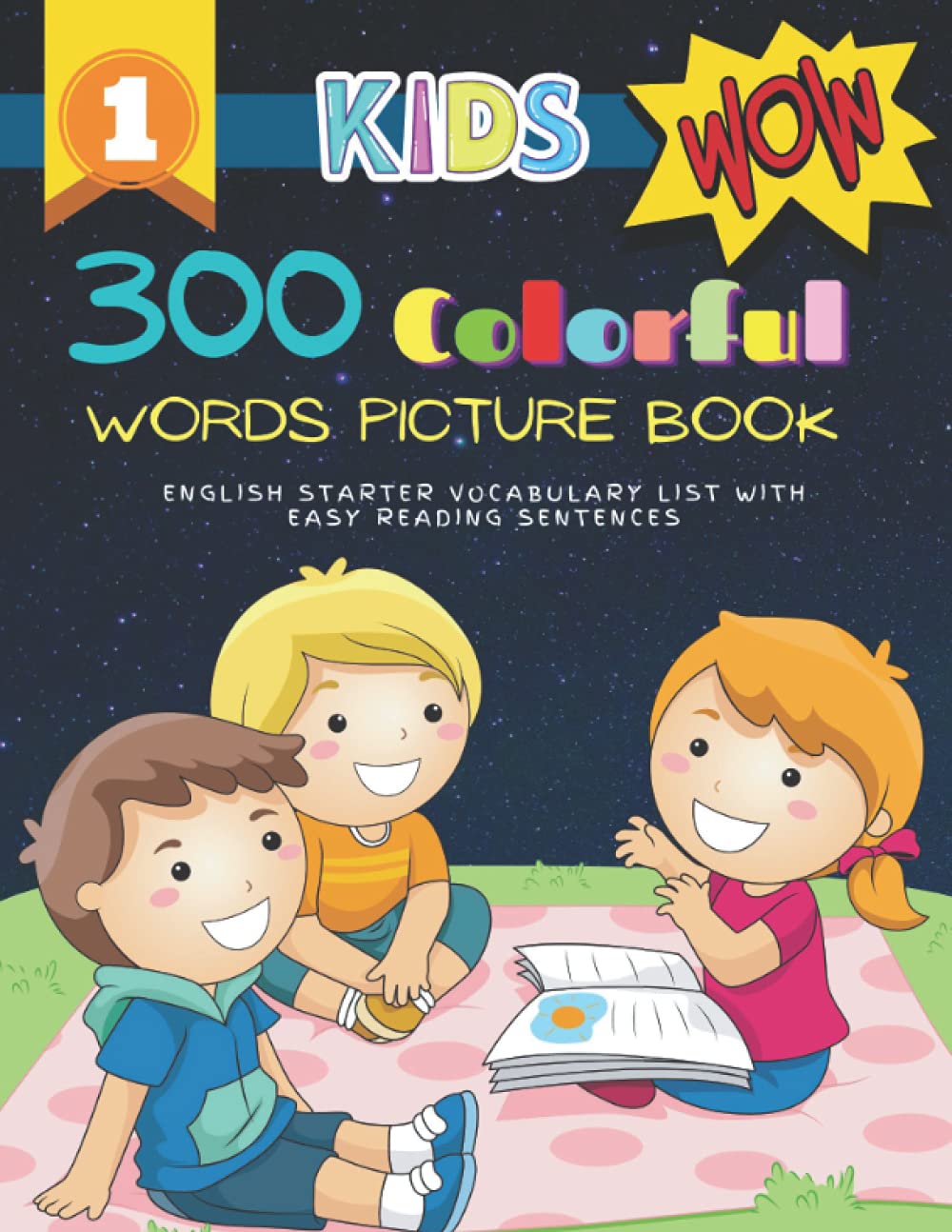 Buy 300 Colorful Words Picture Book English Starter Vocabulary List