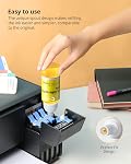 Hiipoo 580ML Encre de sublimation pour EcoTank Imprimante à jet d'encre Supertank ET-2400 ET-2720 ET-2760 ET-2800 ET-2803 ET-2850 ET-3760 ET-4800 ET-15000 Transfert de la presse à chaleur sur T-Shirt (Autofill/ICC-Free/Anti-UV)