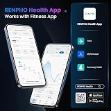 RENPHO Weighing Scales for Body Weight, Smart Bathroom Scales with High Precision Sensors, Weight Scale with App 13 Body Composition Analyzer Track Monitor for BMI, Muscle Mass, Elis 1 - 5