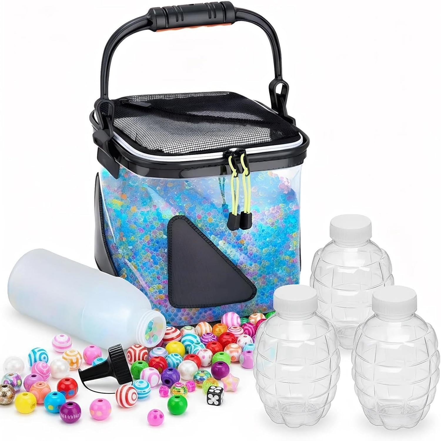 Foldable Bead Storage Container Space Saving Multifunctional Jewelry Making