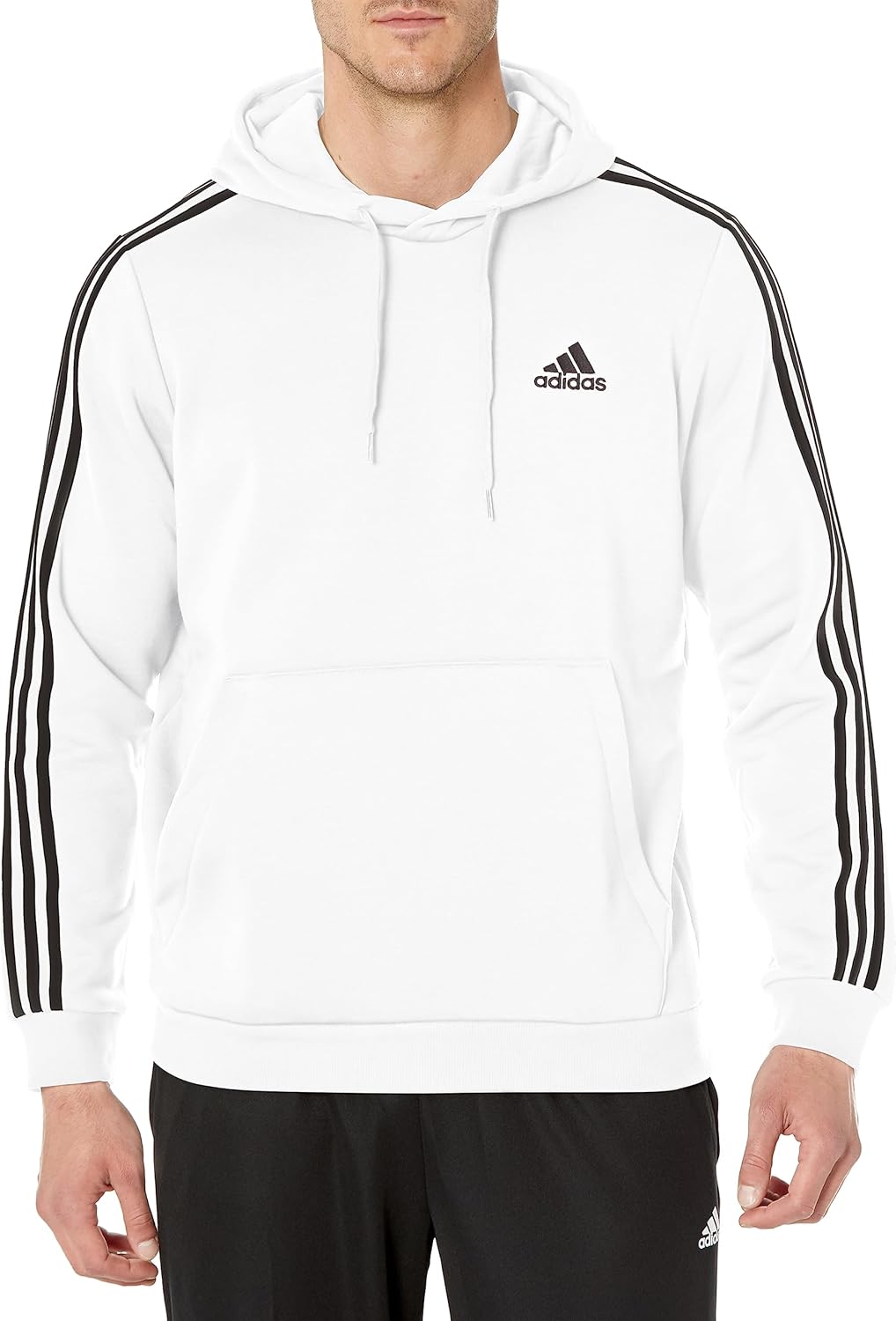 adidas Men's Essentials Fleece 3-Stripes Hoodie