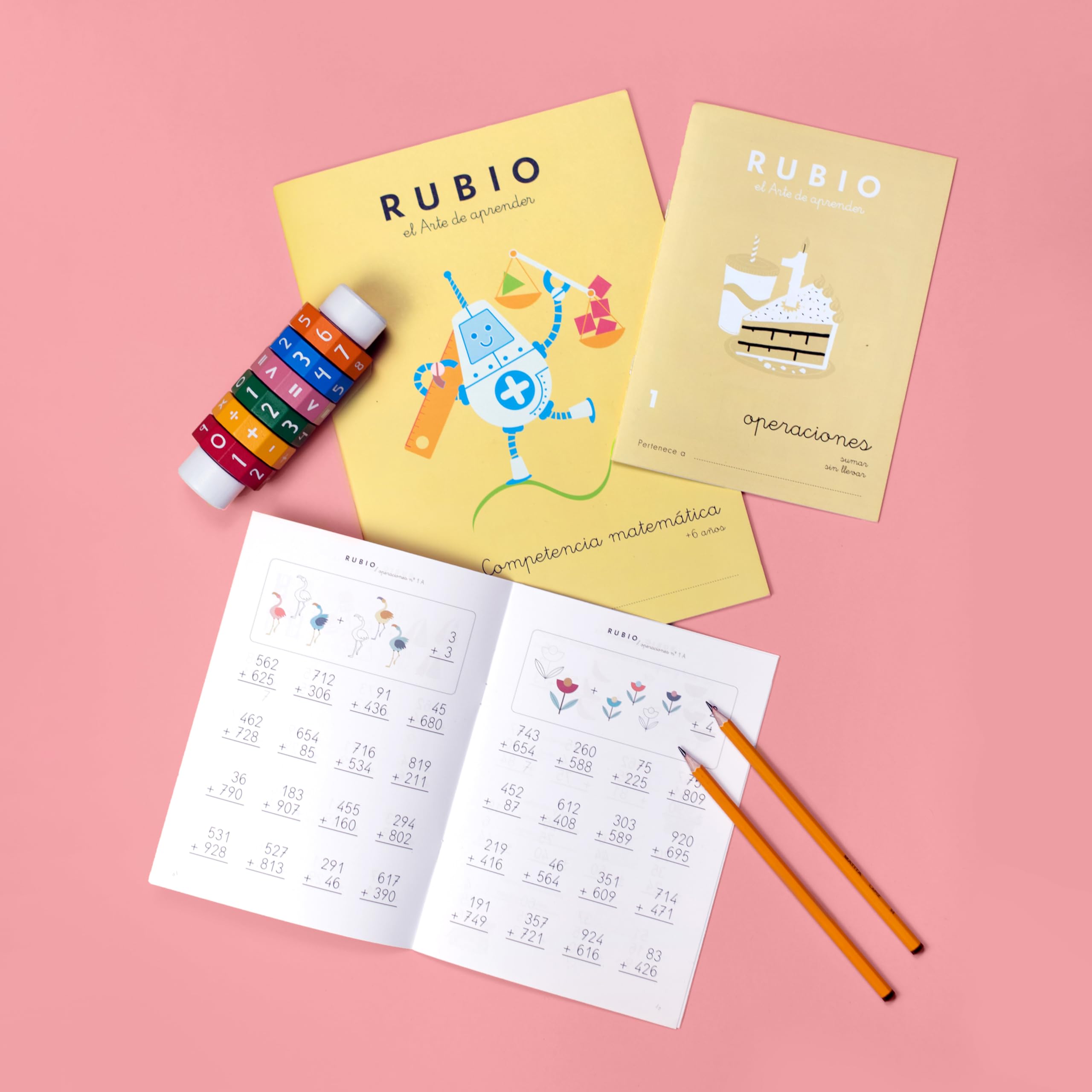 Pack de cuadernos 1.º de Primaria (+6 años)
