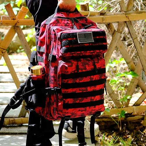 Miniatura 71 de Mochila táctica militar Molle mejorada mochila impermeable militar. Negro