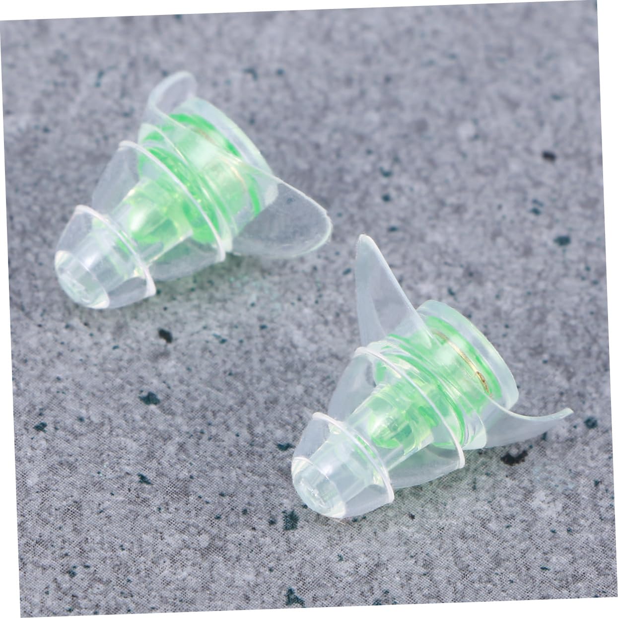 2piezas Tapones De Oído De Reducción De Para Dormir y Con Botella De Aislantes Para Ronquidos y Diseño Ergonómico y Verde Negro