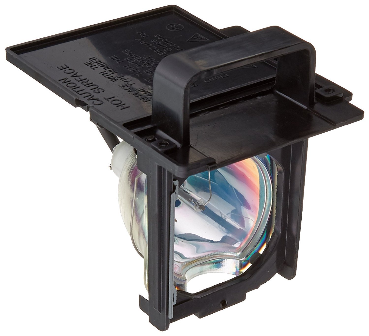 Replacement Projection TV Lamp With Housing 915B455011 For Mitsubishi WD-73640, WD-73740, WD-73840, WD-73C11, WD-73CA1, WD-82740, WD-82840 Models