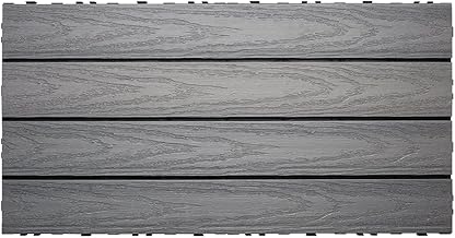 UltraShield Naturale 1 ft. x 2 ft. Quick Deck Outdoor Composite Deck Til...