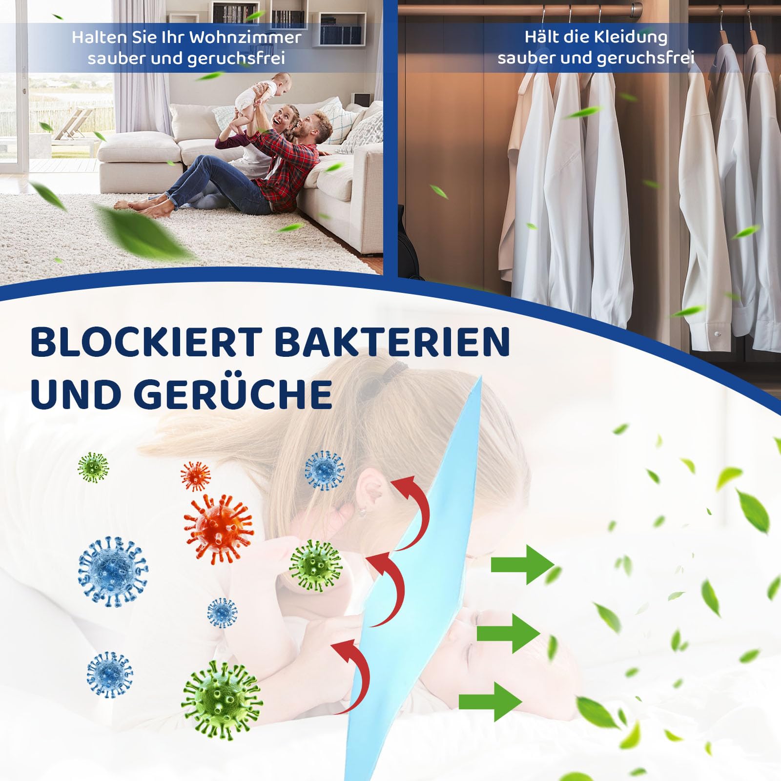 12 Pièces Recharge Poubelle a Couche, Matériau EVOH à Haute Barrière Nouvellement Ajouté, Excellente Résistance aux Odeurs et à la Casse, Compatible Avec la Plupart des Seaux à Couches