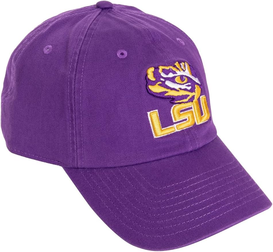 Desert Cactus Louisiana State University Baseball Hat Tiger Geaux Brimmed Embroidered Cap Adjustable Cloth Strap Adult Type C