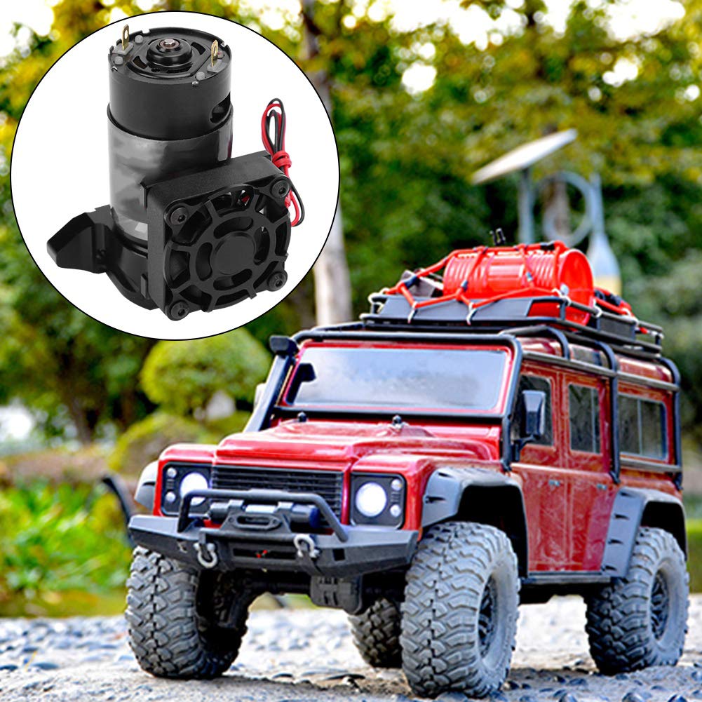 RC Car Cooling Fan, 21T Motor Fan with Metal Heatsink RC Car Motor Fan for 1:10 RC Car Model