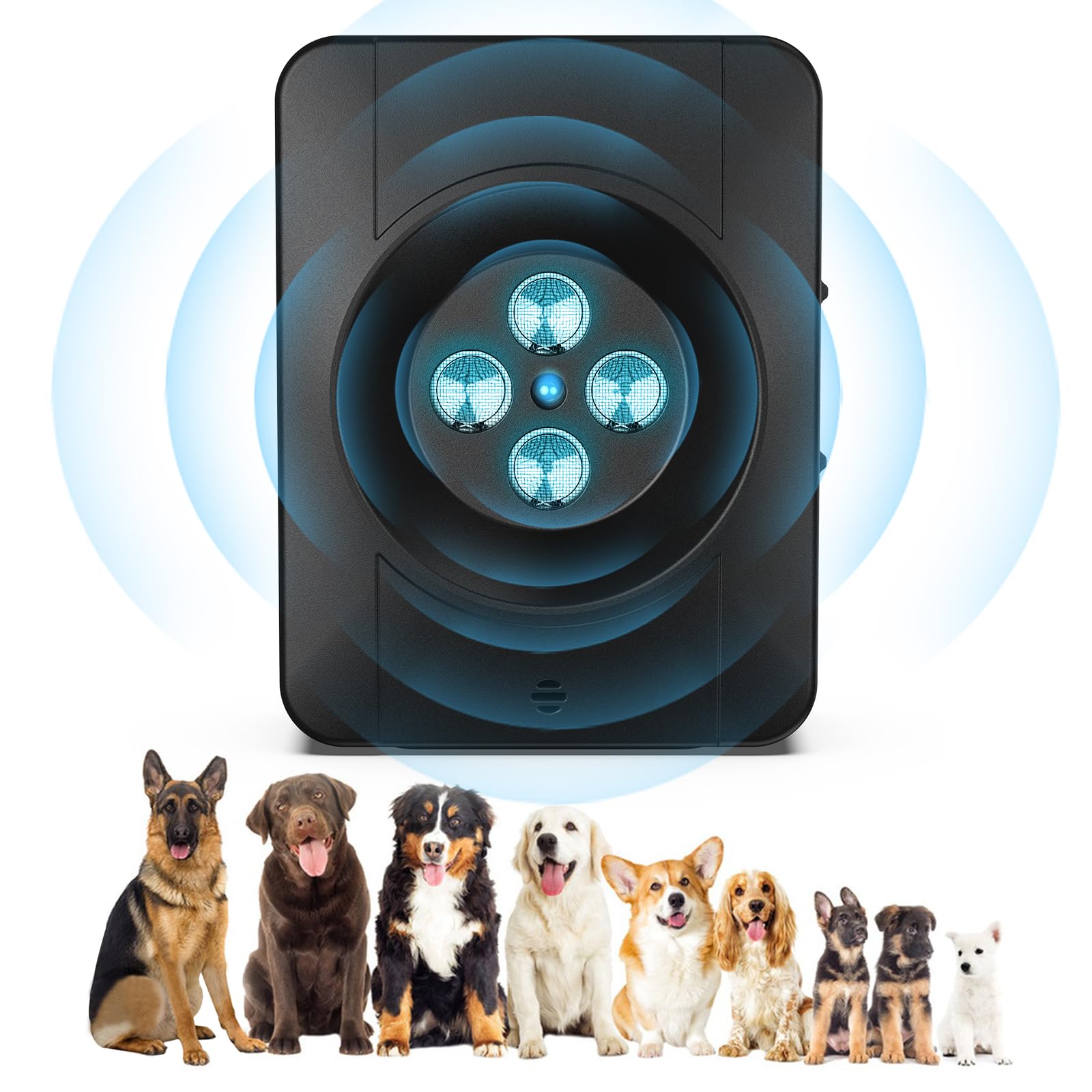 Anti Bell Gerät Für Hunde - Ultraschall Bellenstopper Mit 4 Sendern