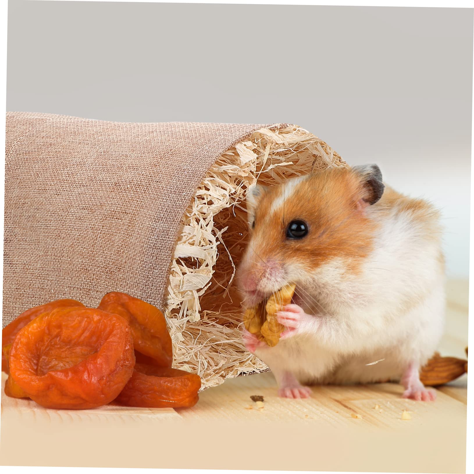 POPETPOP 2stücke Kleintier Tunnel Spielzeug Für Hamster Und Kaninchen Interaktives Verstecknest Material Leicht Tragbar Für Kleine Haustiere