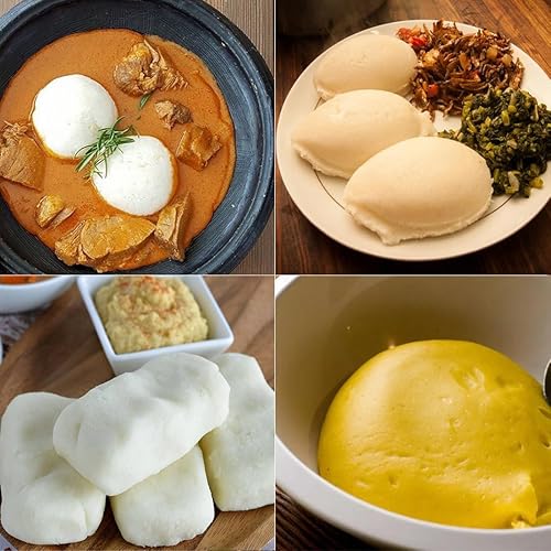 Miniatura 5 de Máquina para golpear ñame, para hervir ñame y para golpear el ñame, FuFuFu de yuca, FuFu de plátano y una mezcla de yuca sin esfuerzo, capacidad con