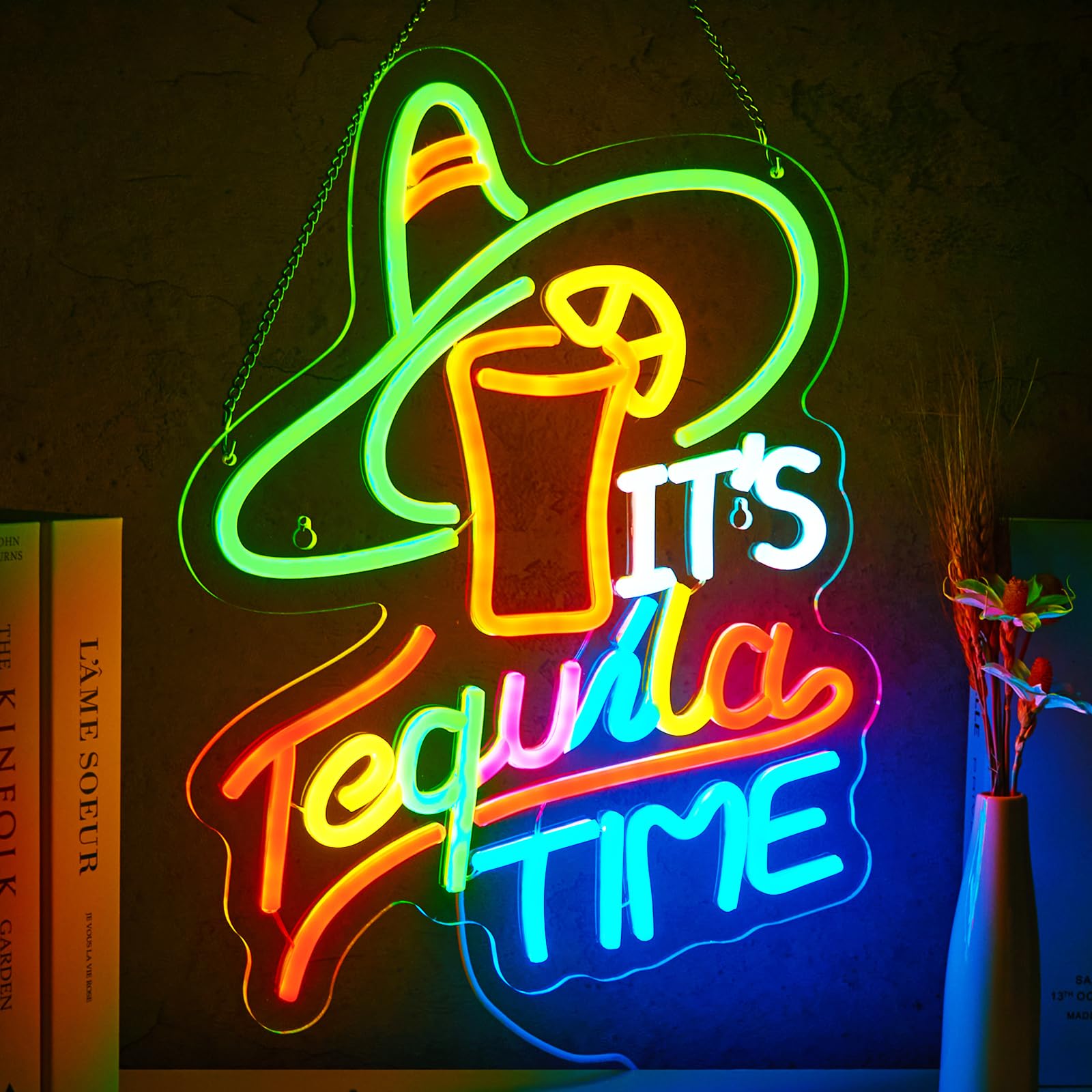 It's Tequila Time Neon Sign Tequila Time Neon Sign for Wall
