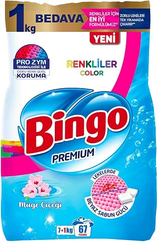 Bingo Konsantre 7+1 Kilogram Premium Renkli