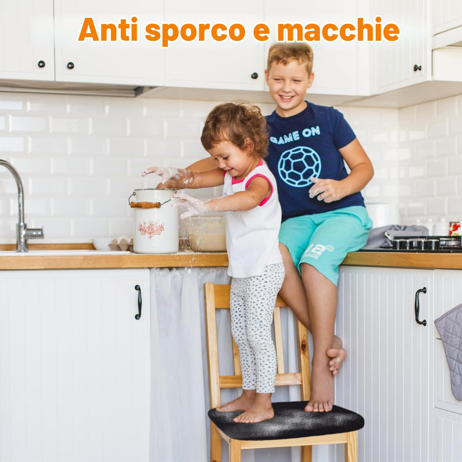 Zocipro 2Pcs Coprisedia da Ufficio Elastico, 38-50cm Fodera per Sedia Ufficio Regolabile Nero, Copertura Protettiva Rimovibile Sedie Coprisedili per Sedie da Ufficio