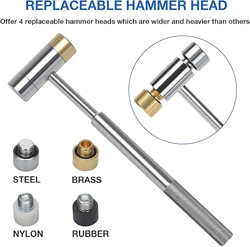 Miniatura 6 de Juego de destornilladores de precisión, 100 piezas de destornilladores dinamométricos, kit de reparación de ingeniería, juego de punzones con mango