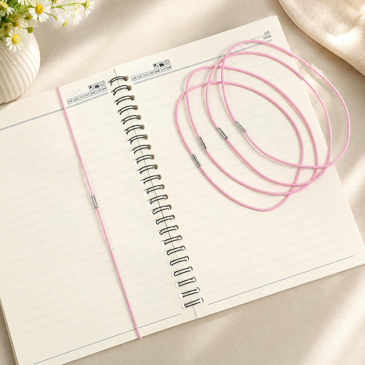 10 Pcs Elastic Closure for Travelers Notebook, Travel Journal Accessories image 3