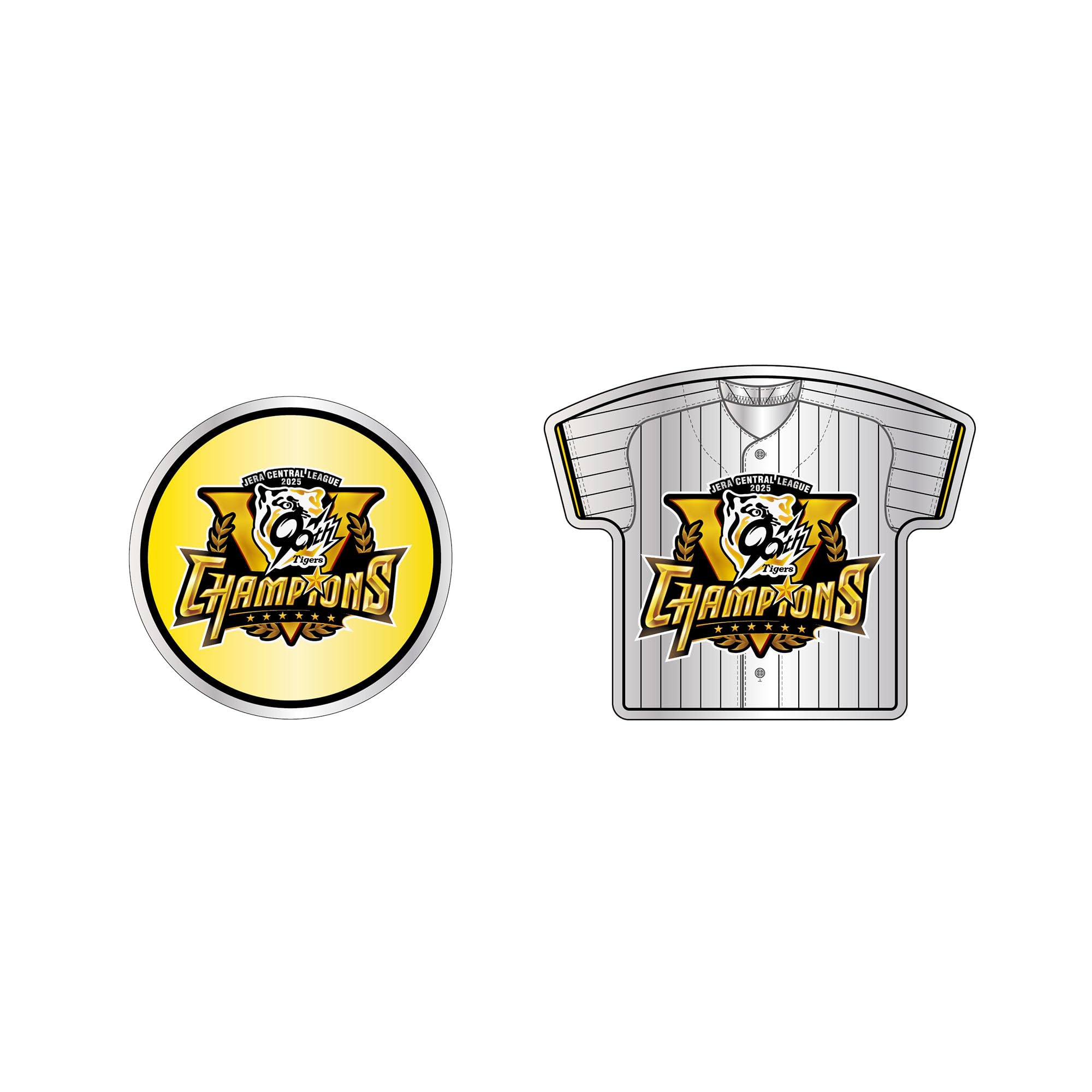 阪神タイガース　マグネット Amazon.co.jp: 阪神タイガース セ・リーグ優勝 2025 メタル