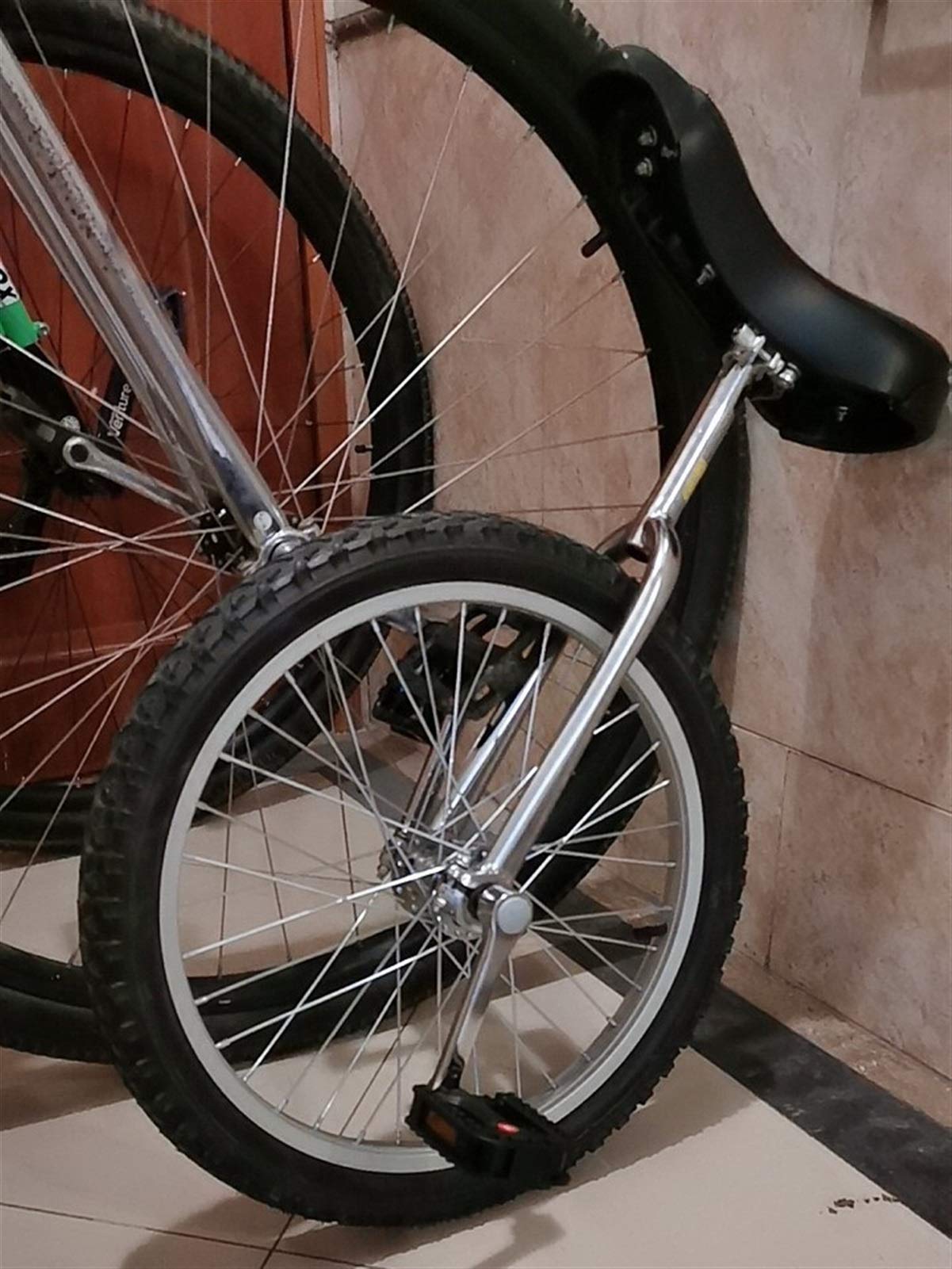 スチールクロームめっき、スポーク仕様20インチ一輪車 61cOxDwcYAL