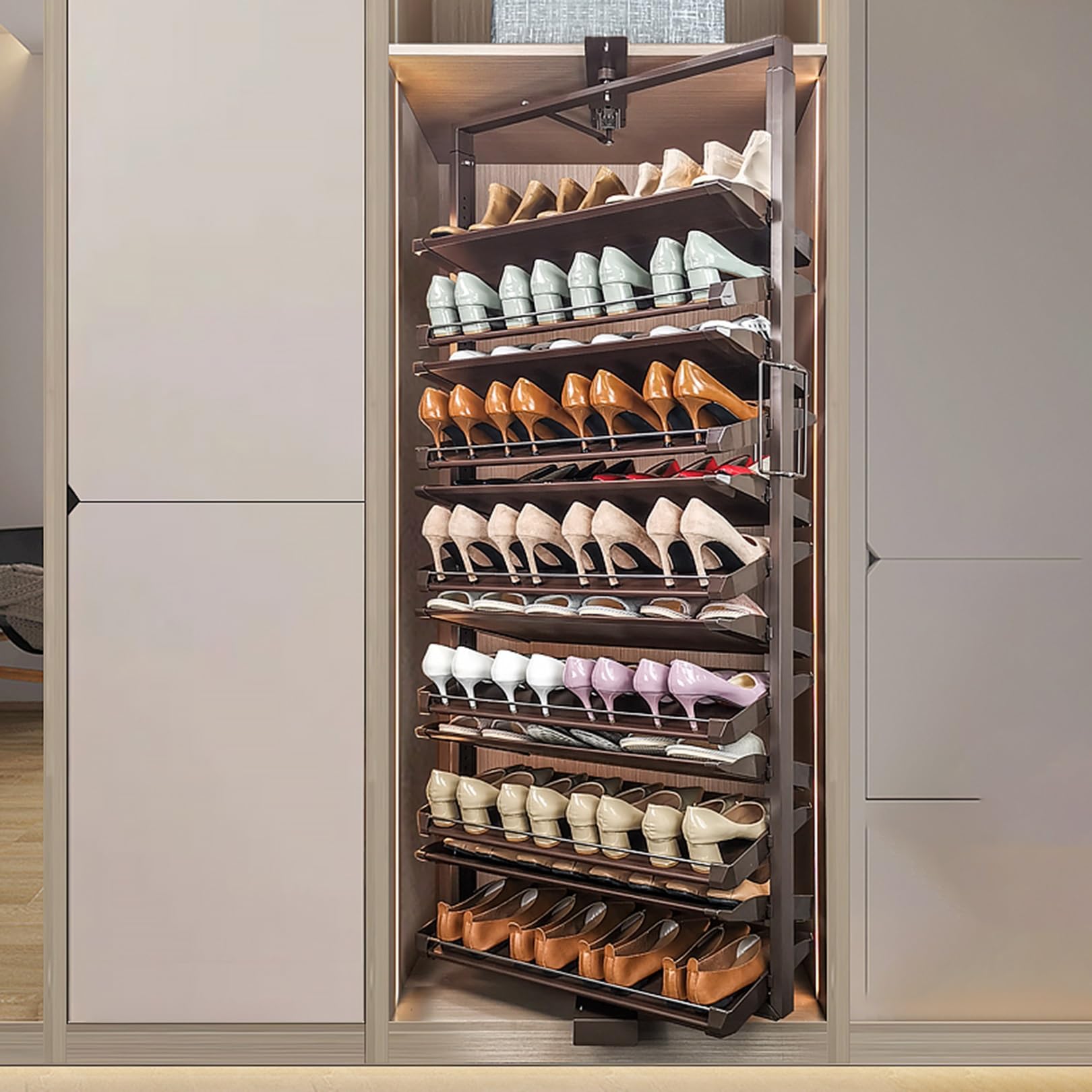 Étagère à chaussures pour entrée : gagnez de la place au quotidien