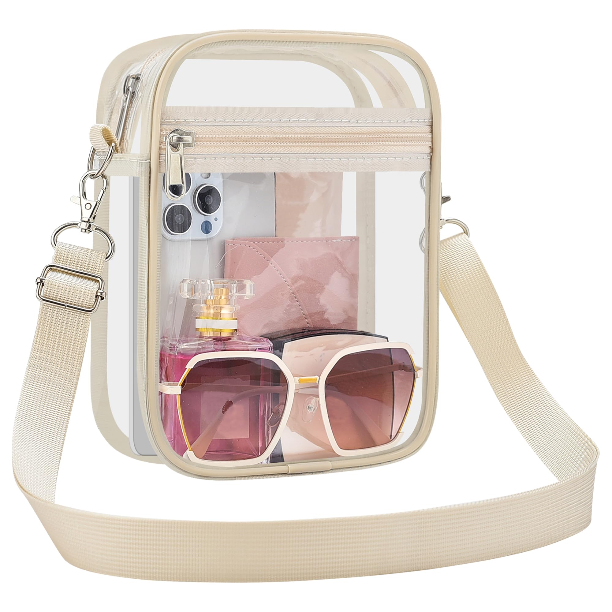 Clear Bag for Stadium Events, Small Women's Clear Purse