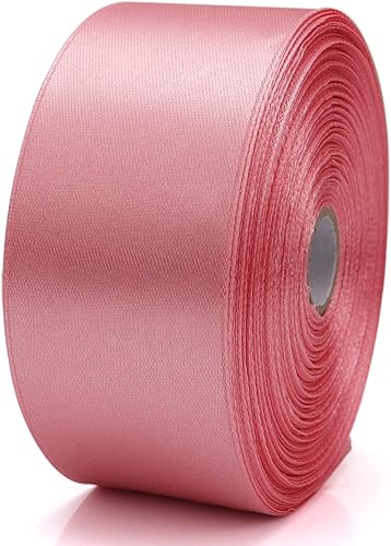 Miniatura 3 de Cinta de oro rosa de 1-1/2 pulgadas, para envolver regalos, 50 yardas, corona de fiesta de boda, costura, accesorios para el cabello, decoración