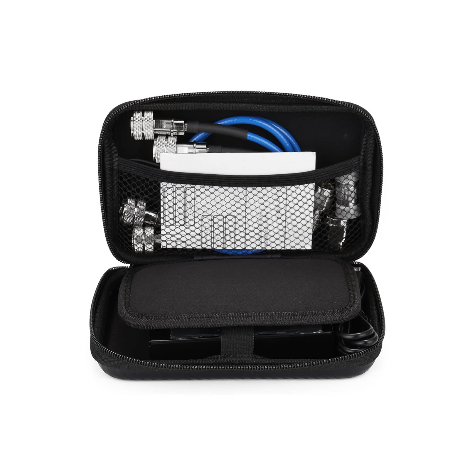 Spektrumanalysator, 3G -Vektor -Netzwerkanalysator mit 4,0 -Zoll -Berührungsbildschirm SAA-2N Nan OVNA V2 Antennenanalysator Shortwave HF VHF UHF Mit Eisengehäuse