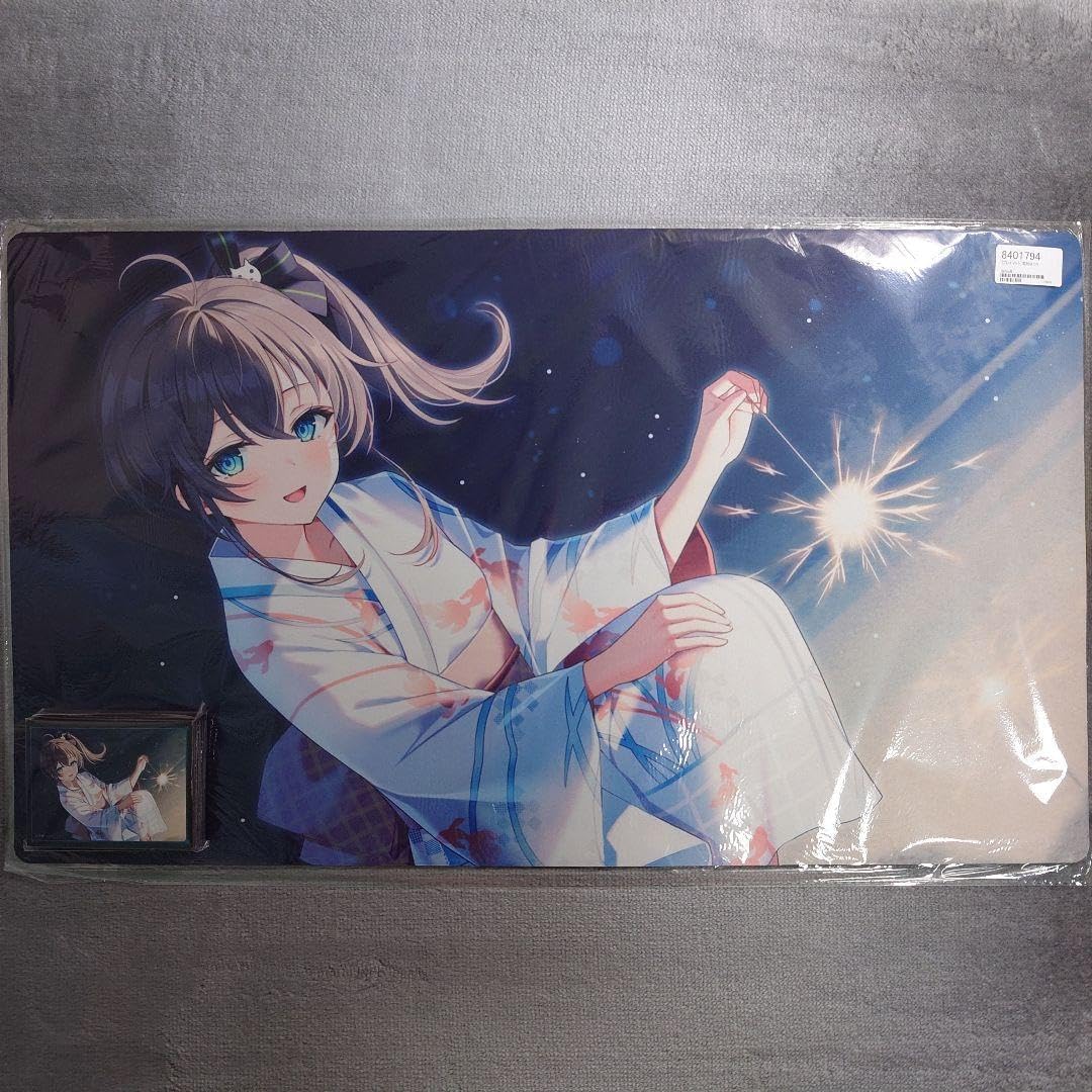 α1 五等分の花嫁 浴衣&うちわ&花火 中野三玖 スリーブ&プレイマット α1