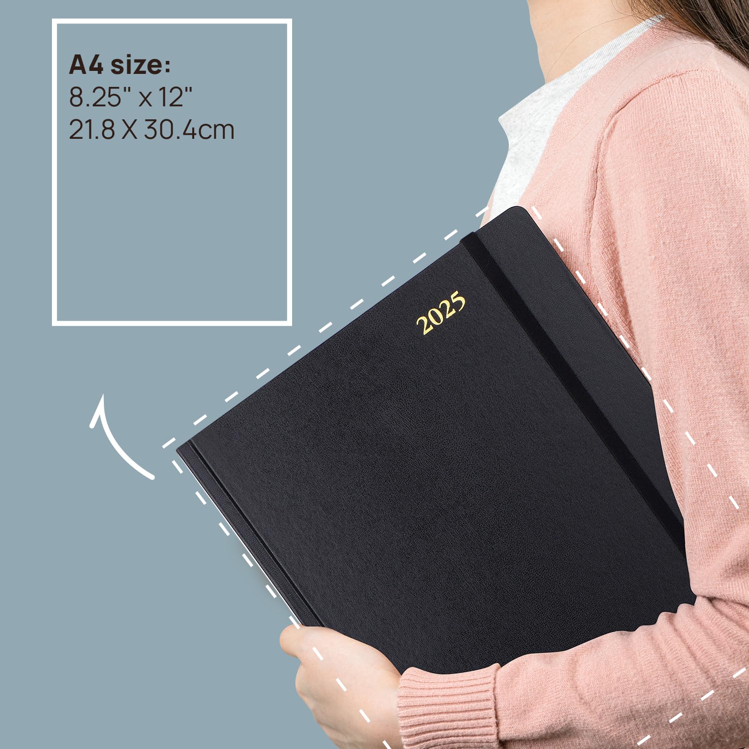 Snapklik.com : POPRUN 2025 Daily Planner One Page Per Day Even Weekends ...