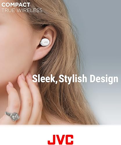 Miniatura 8 de JVC Audífonos inalámbricos compactos con cancelación activa de ruido, modo de baja latencia para juegos y películas, Bluetooth 5.2, batería de larga