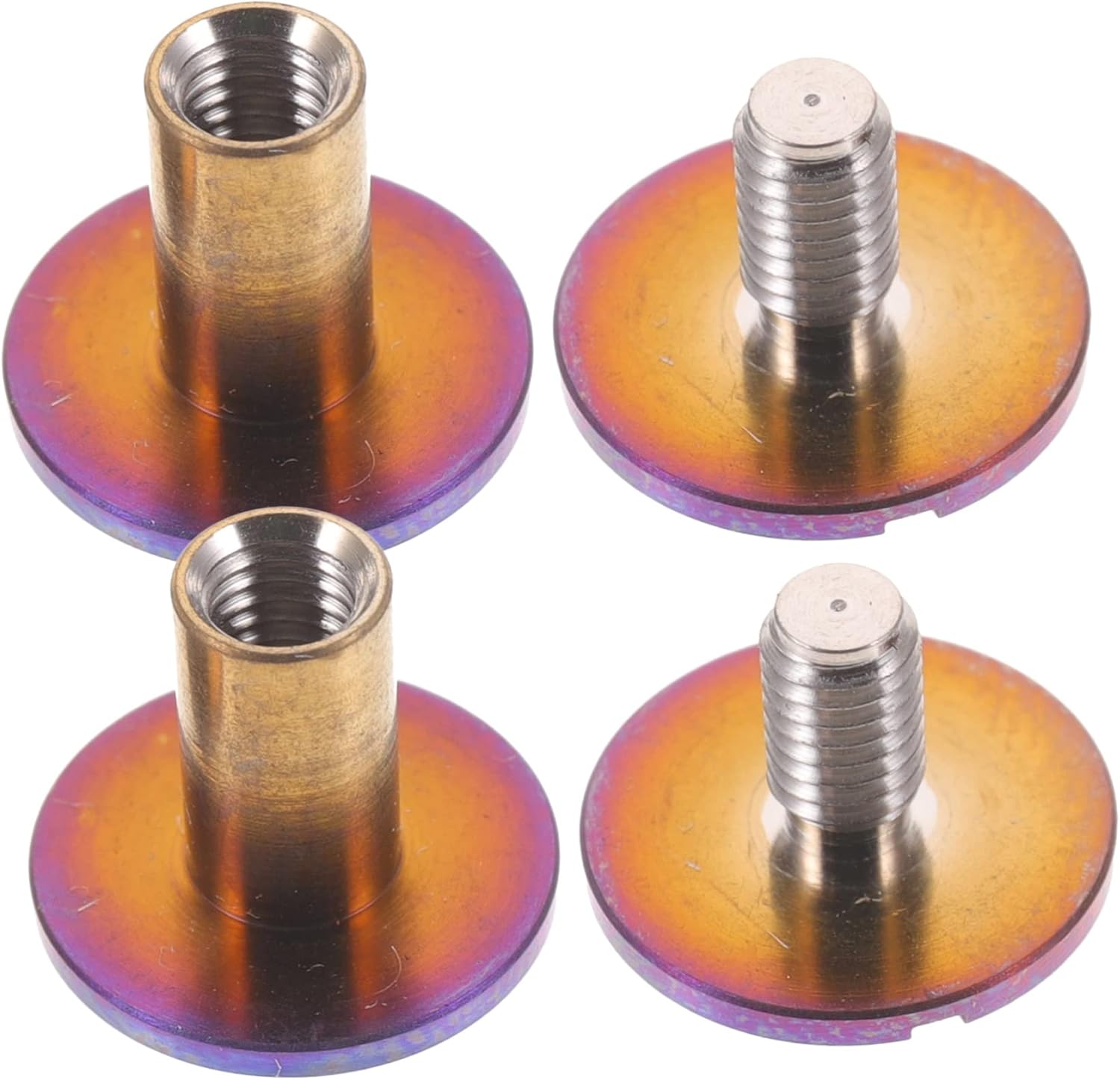 STOBOK 10pcs Screw Binding Posts Belt Binding Screws for Crafts Decorative Documents and Albums Resistant Easy to Install