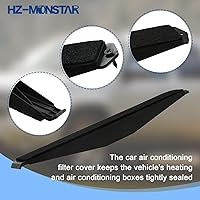 Vista 5 de 22759208 Cubierta de filtro de aire de cabina de repuesto para Cadillac Escalade EXT ESV 2007-2013 GMC Yukon XL 2500 Sierra 1500 Chevy Avalanche