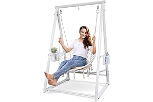 Incredibly Resilient: Reinforced Base & Triangular Structured Hammock Stand