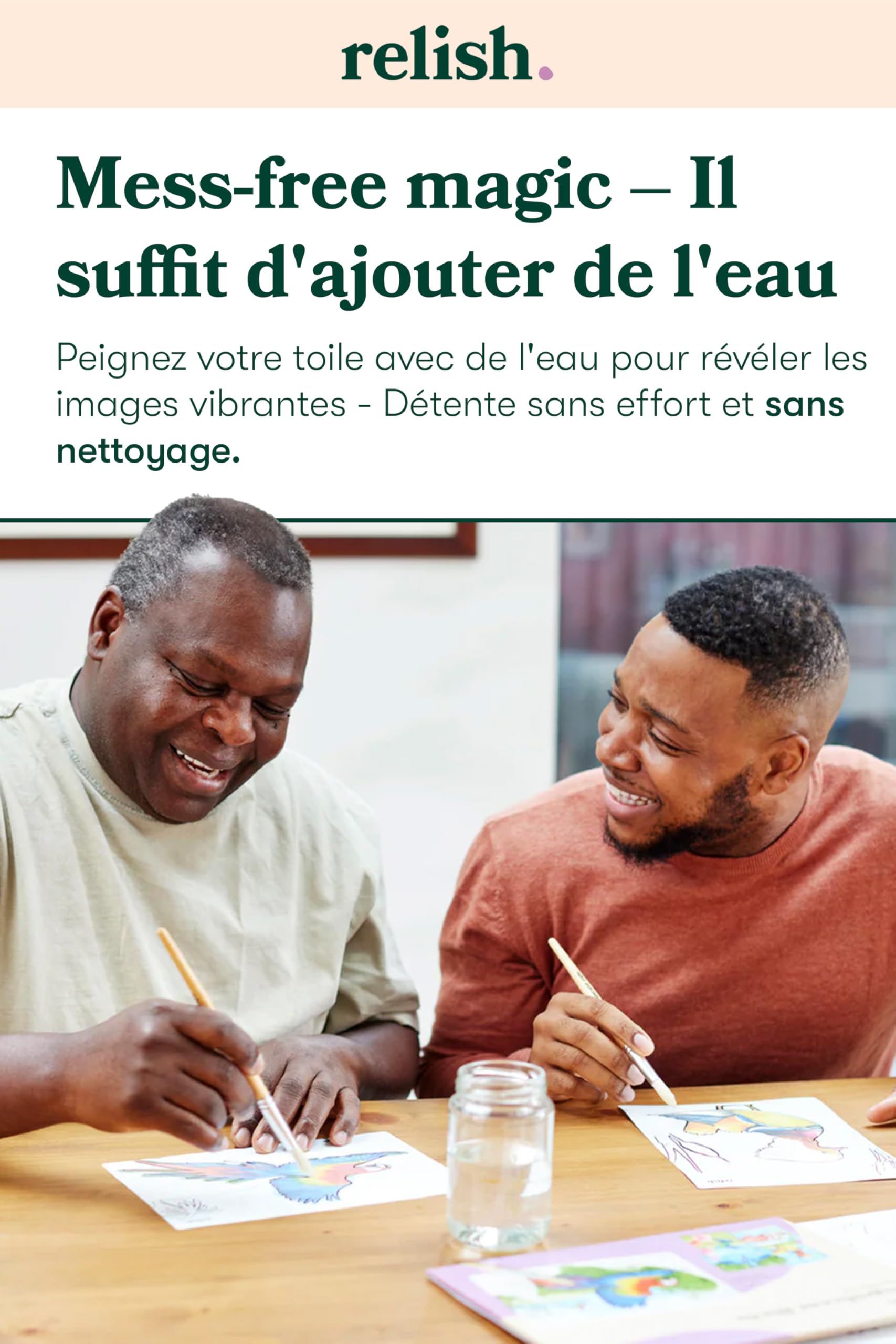 Relish ‘Farm Memories’ Aquapaint (Peinture à l’Eau Réutilisable) : Jeux Adaptés aux Seniors Atteints de Démence ou d’Alzheimer
