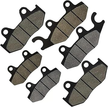 Full Set Front Rear Brake Pads for YA ATV Quad Bike Raptor 700 700R YFM700R YFM 700R 2013-2020 Buggy Parts