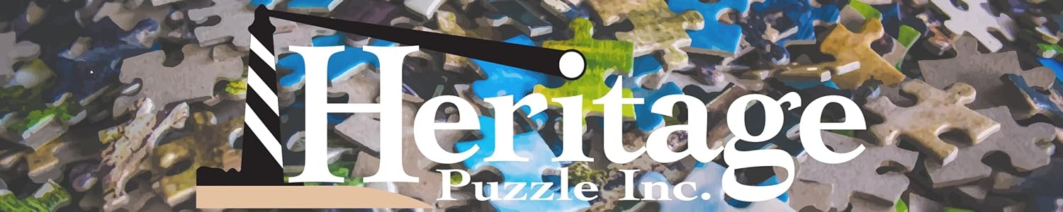 Heritage Puzzle - USA Map Puzzle﻿ (24"x18") - 550 Pieces